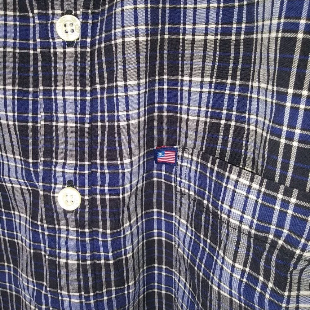 Polo Jeans Co. Men's Long Sleeve Shirt Size L - Picture 3 of 4